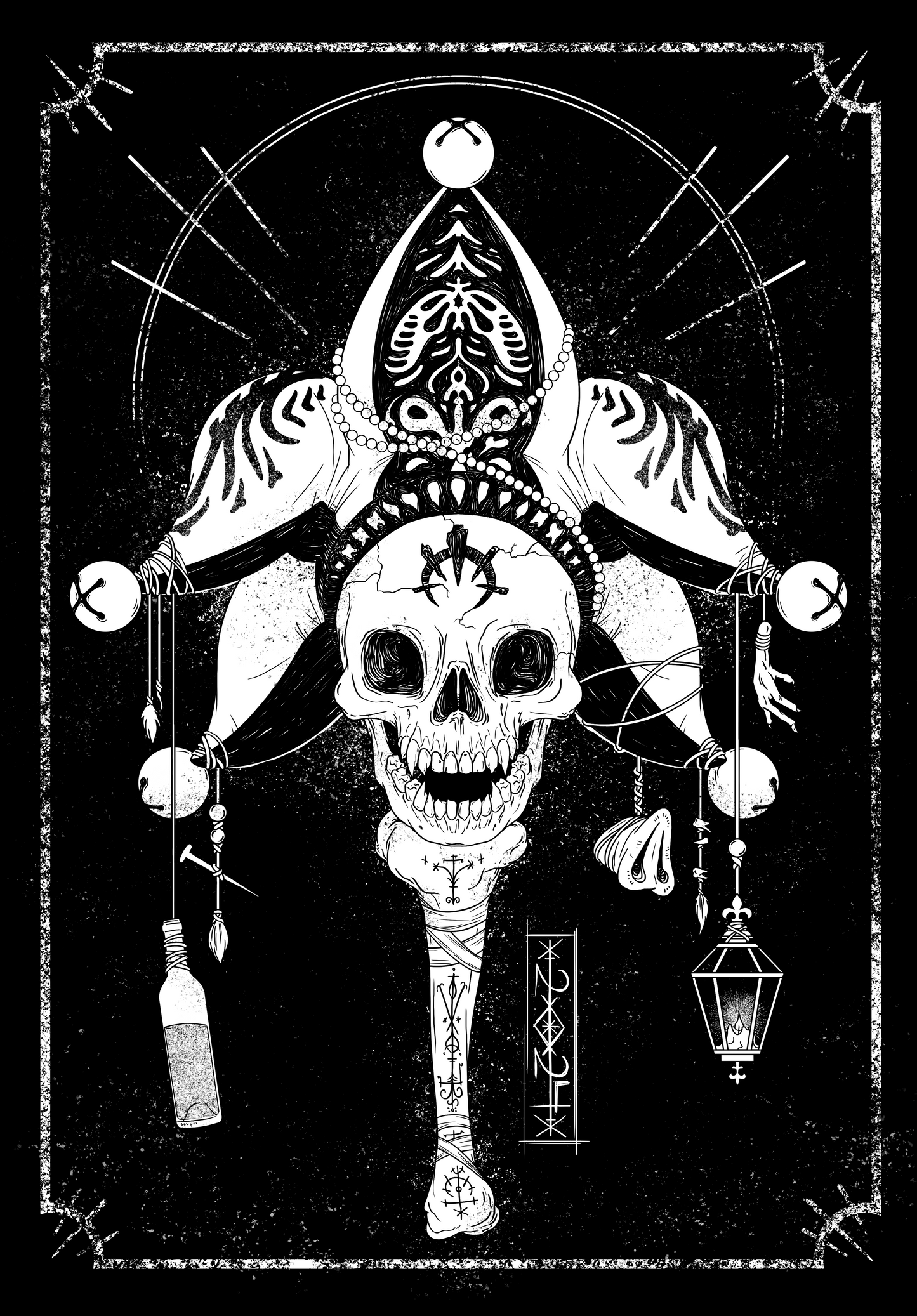 Saints Masquerade Full Zip Hoodie