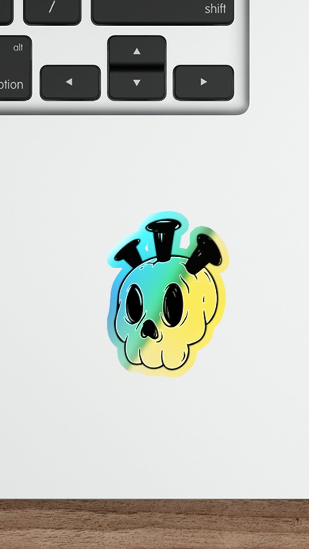 Saints Cutie Skull Holographic Stickers