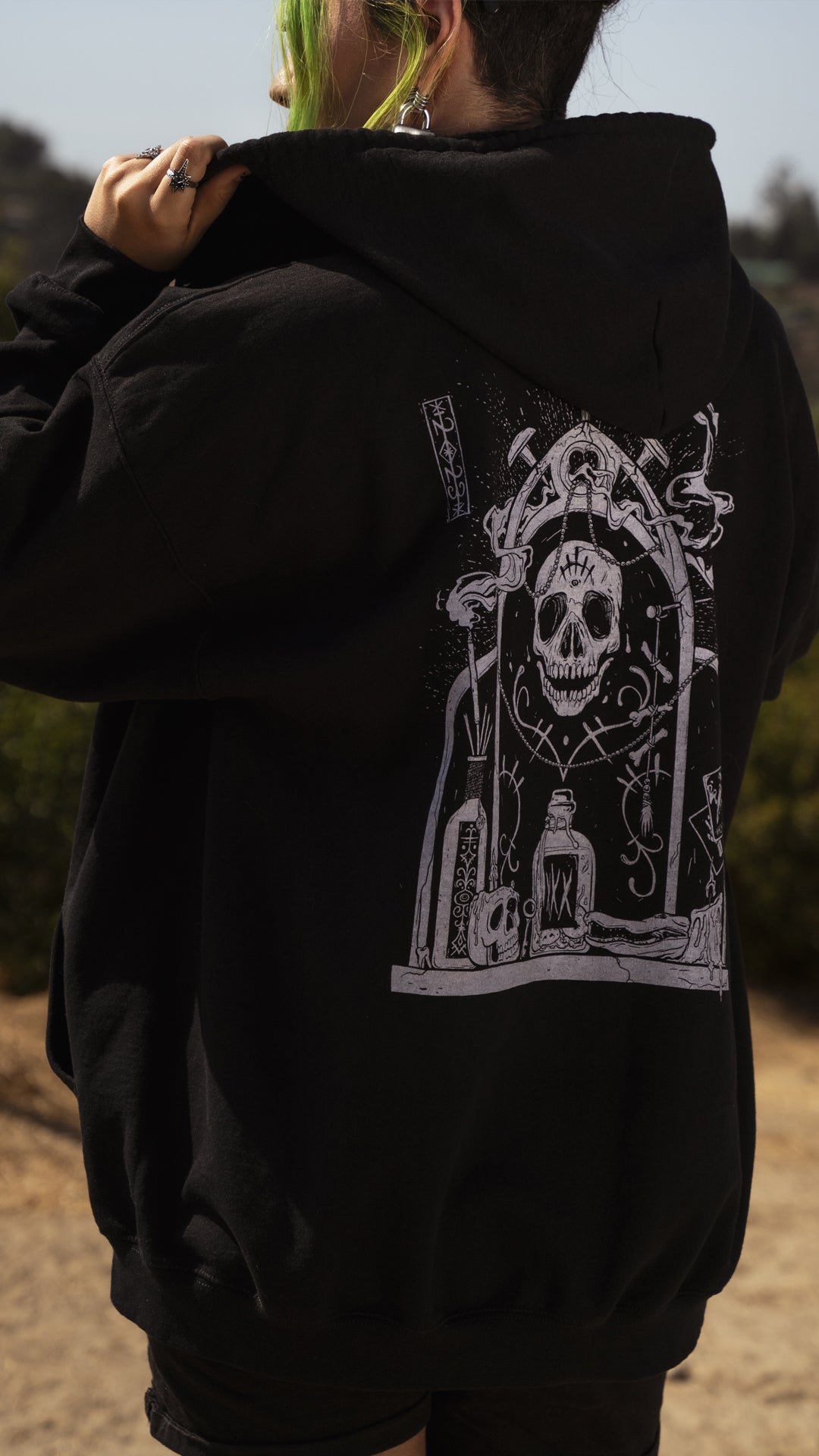 2023 Saints Shrine Full Zip Hooded Sweatshirt