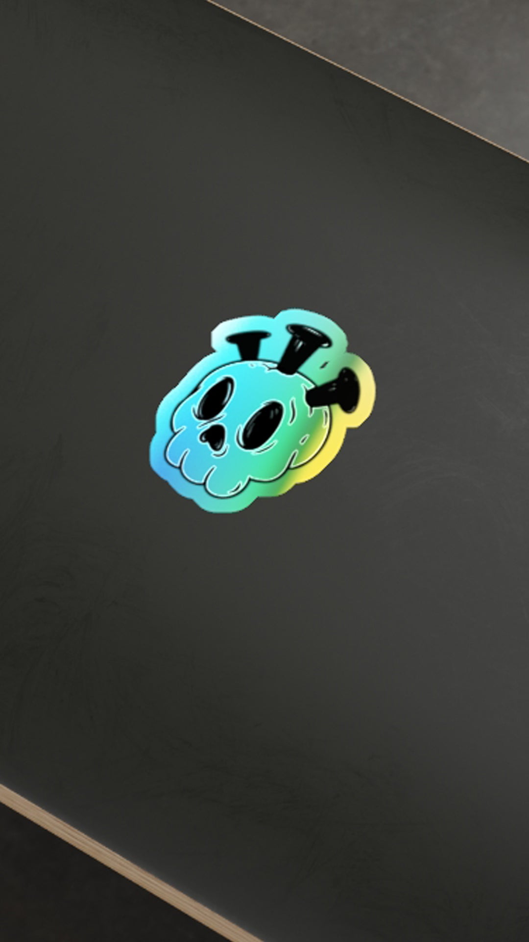 Saints Cutie Skull Holographic Stickers (Member Discount)